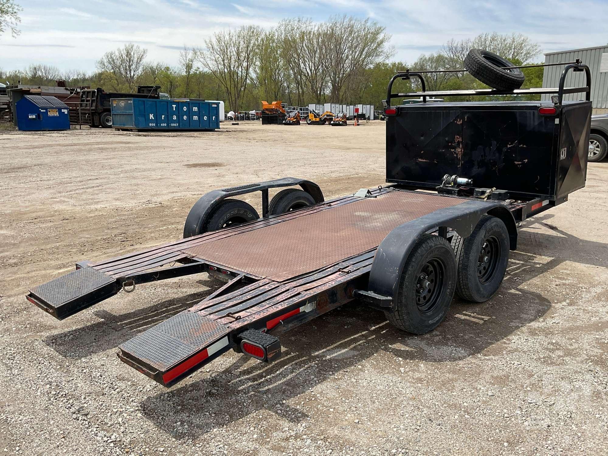 1987 HOMEMADE  CAR HAULER TRAILER