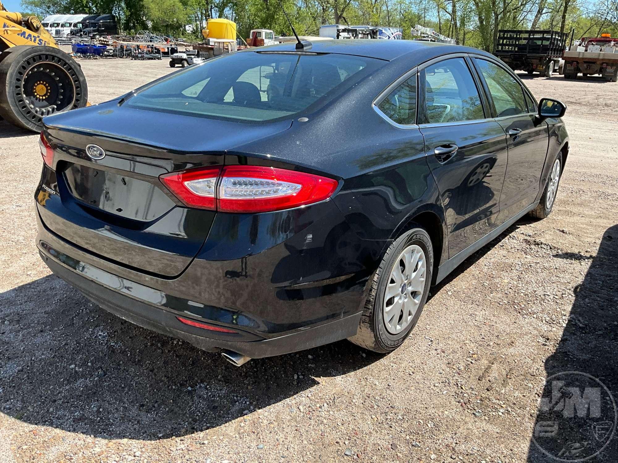 2014 FORD FUSION VIN: 3FA6P0G7XER322487 CAR