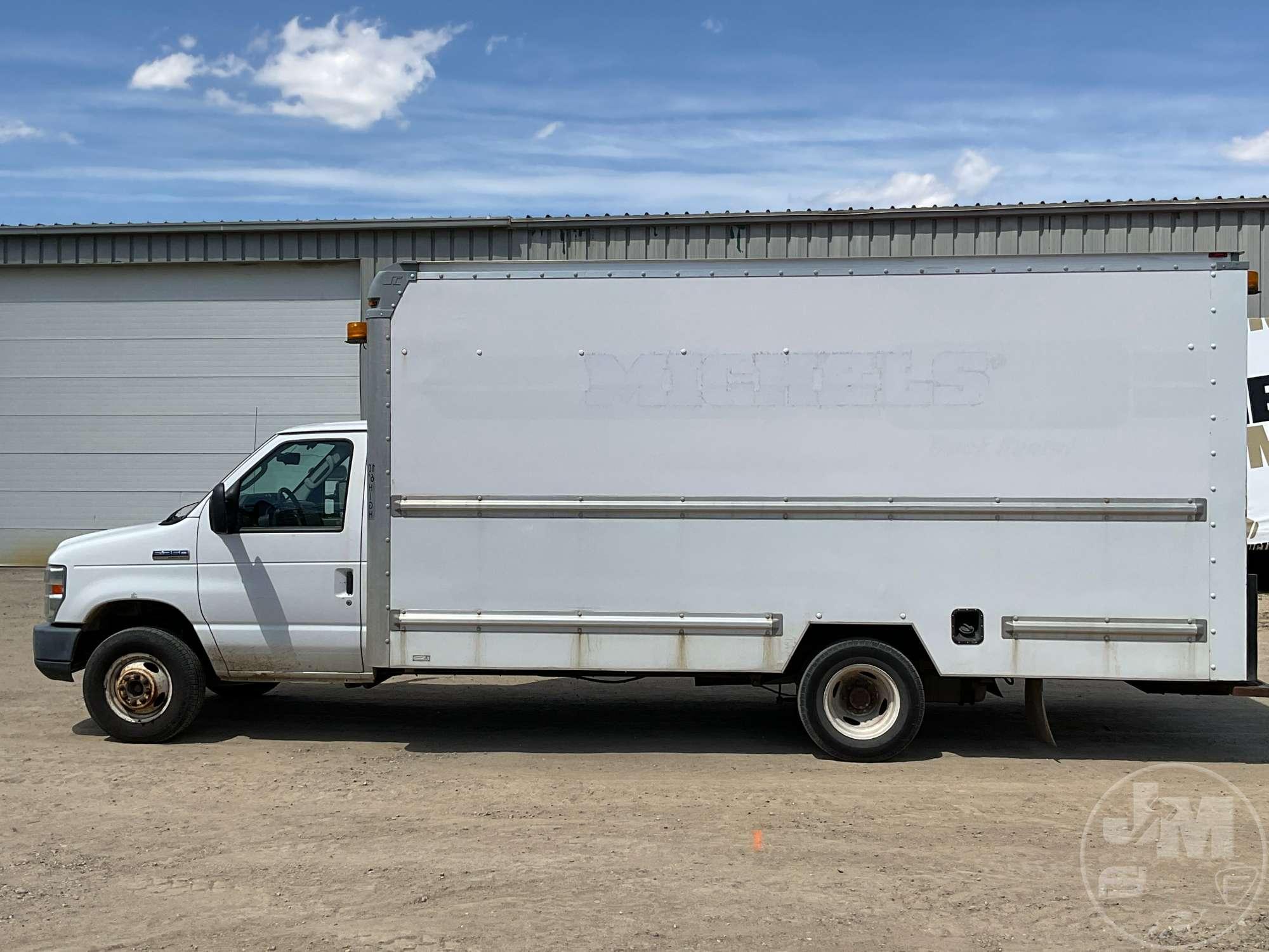 2012 FORD E-350 SINGLE AXLE VAN TRUCK VIN: 1FDWE3FS5CDA34773