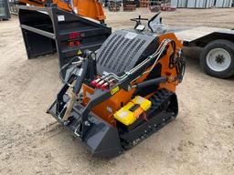 UNUSED, 2023 LANDHERO MODEL LDH-BC380 STAND ON MULTI TERRAIN LOADER SN: JC1000498