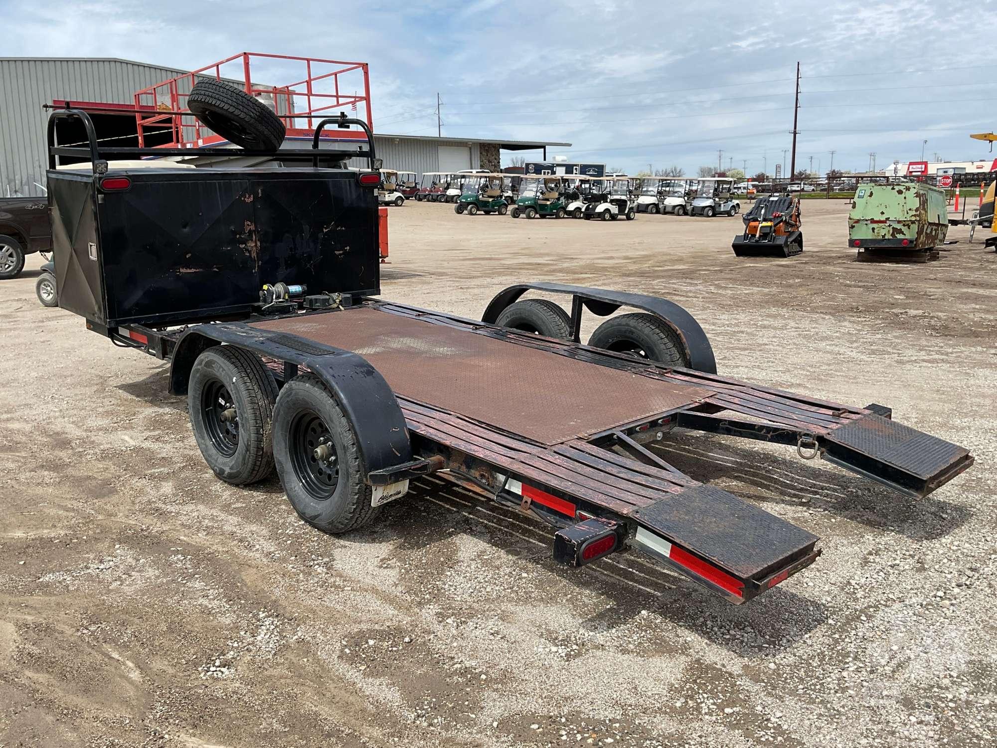 1987 HOMEMADE  CAR HAULER TRAILER