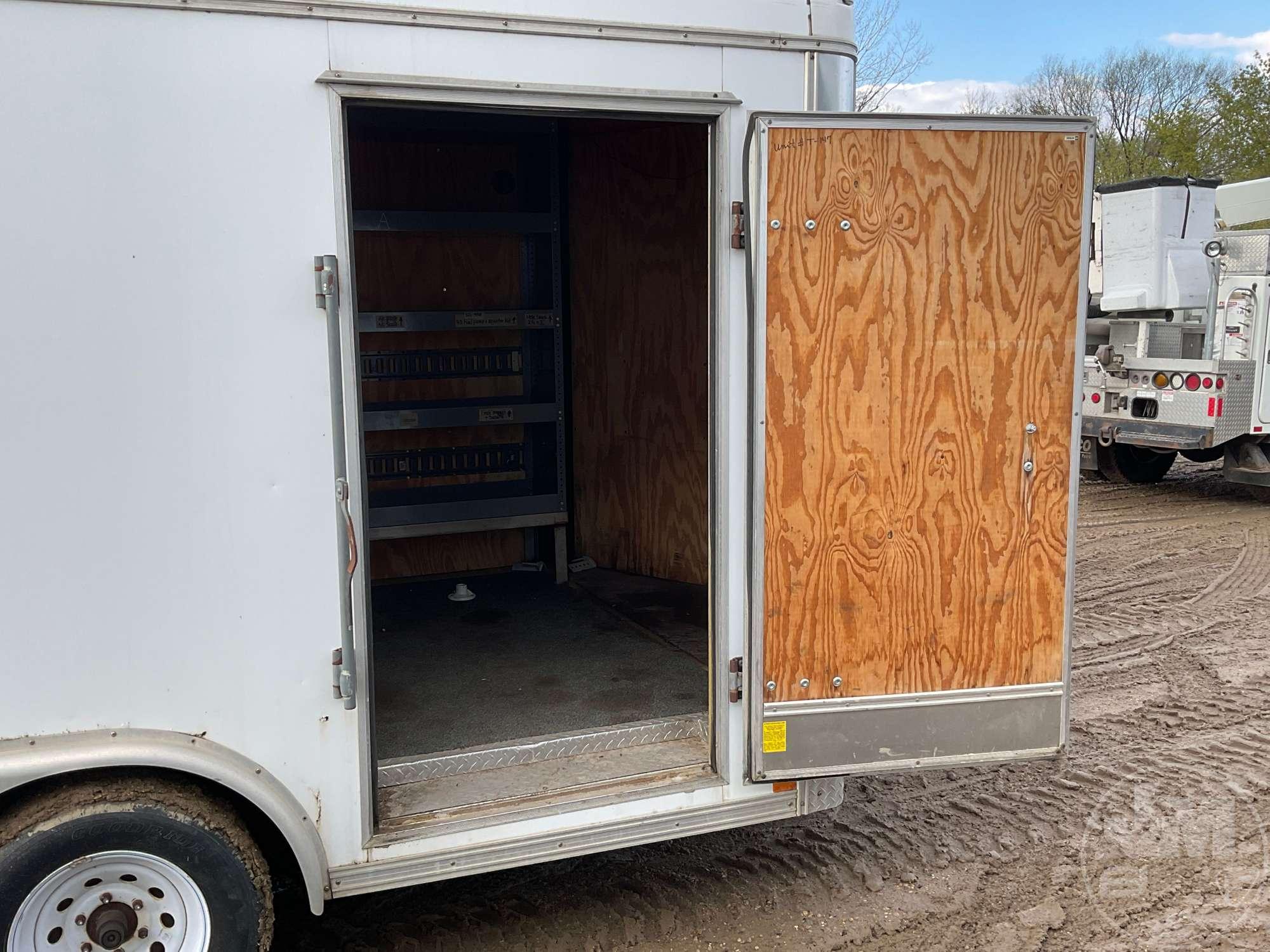 2004 H&H ENCLOSED TRAILER 8'X14'