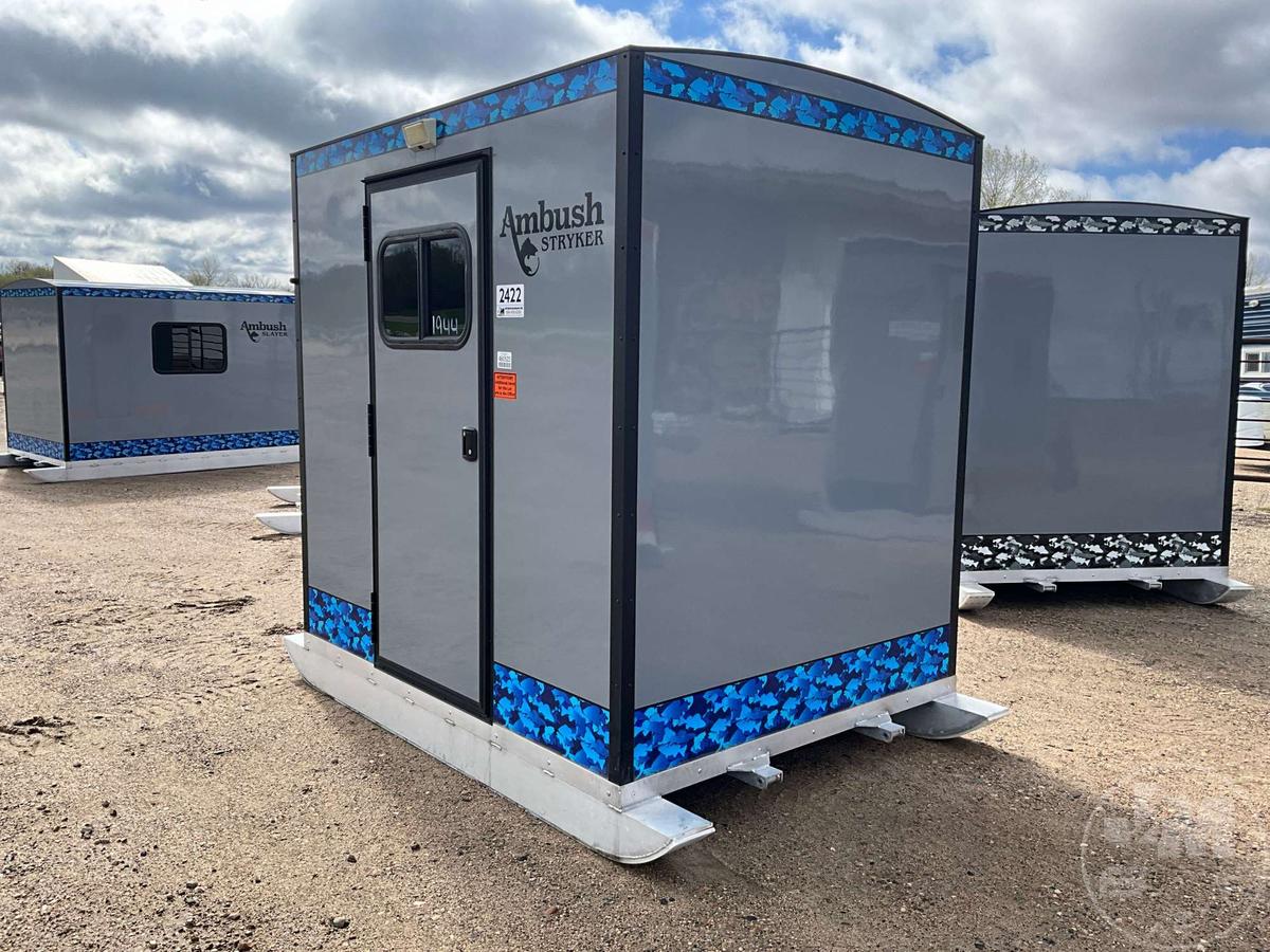 UNUSED, 2024 AMBUSH STRYKER 4H PREMIUM ICE FISHING HOUSE, 5