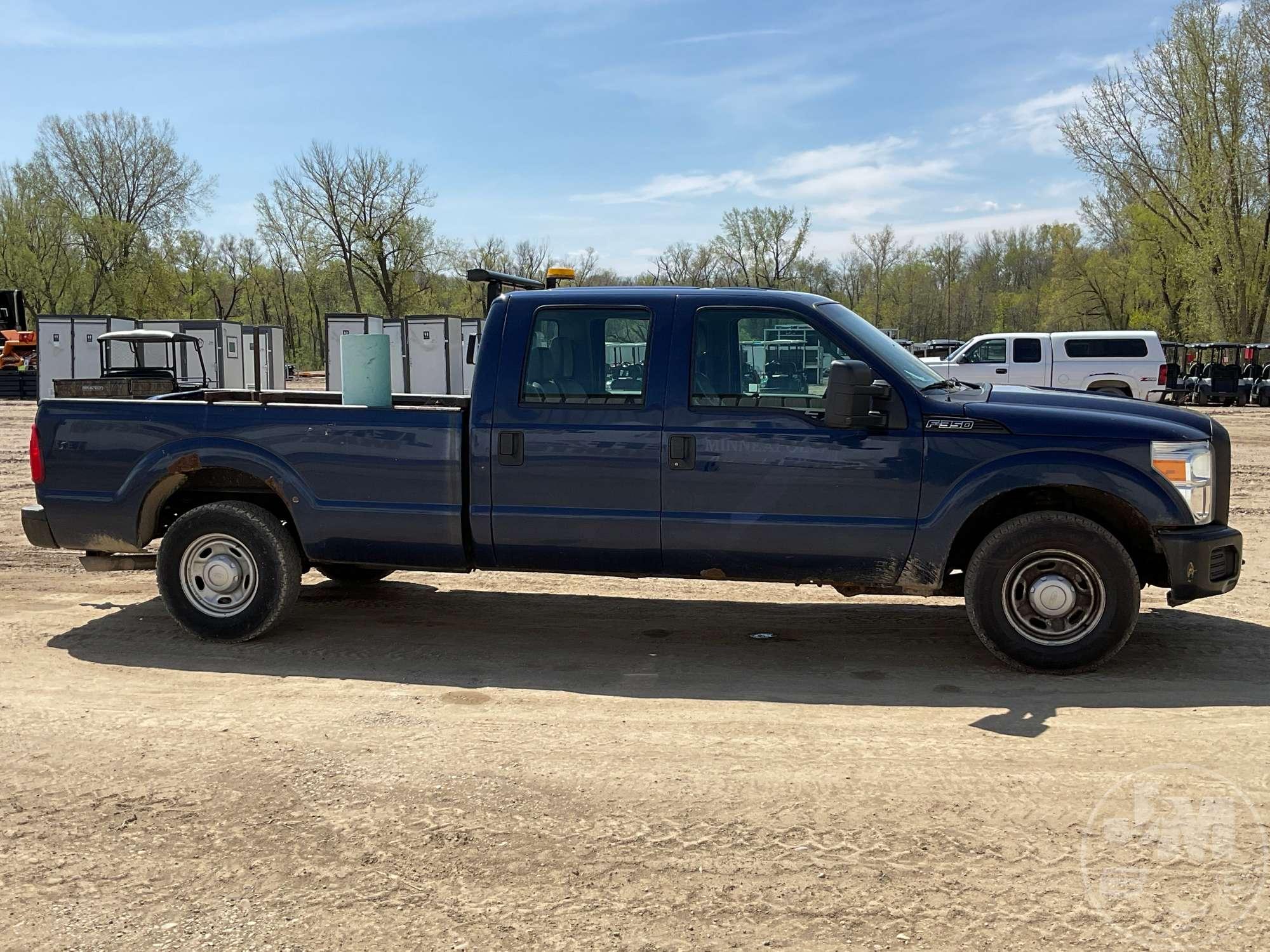 2012 FORD F-350 SUPER DUTY XL CREW CAB PICKUP VIN: 1FT8W3A62CEB68655