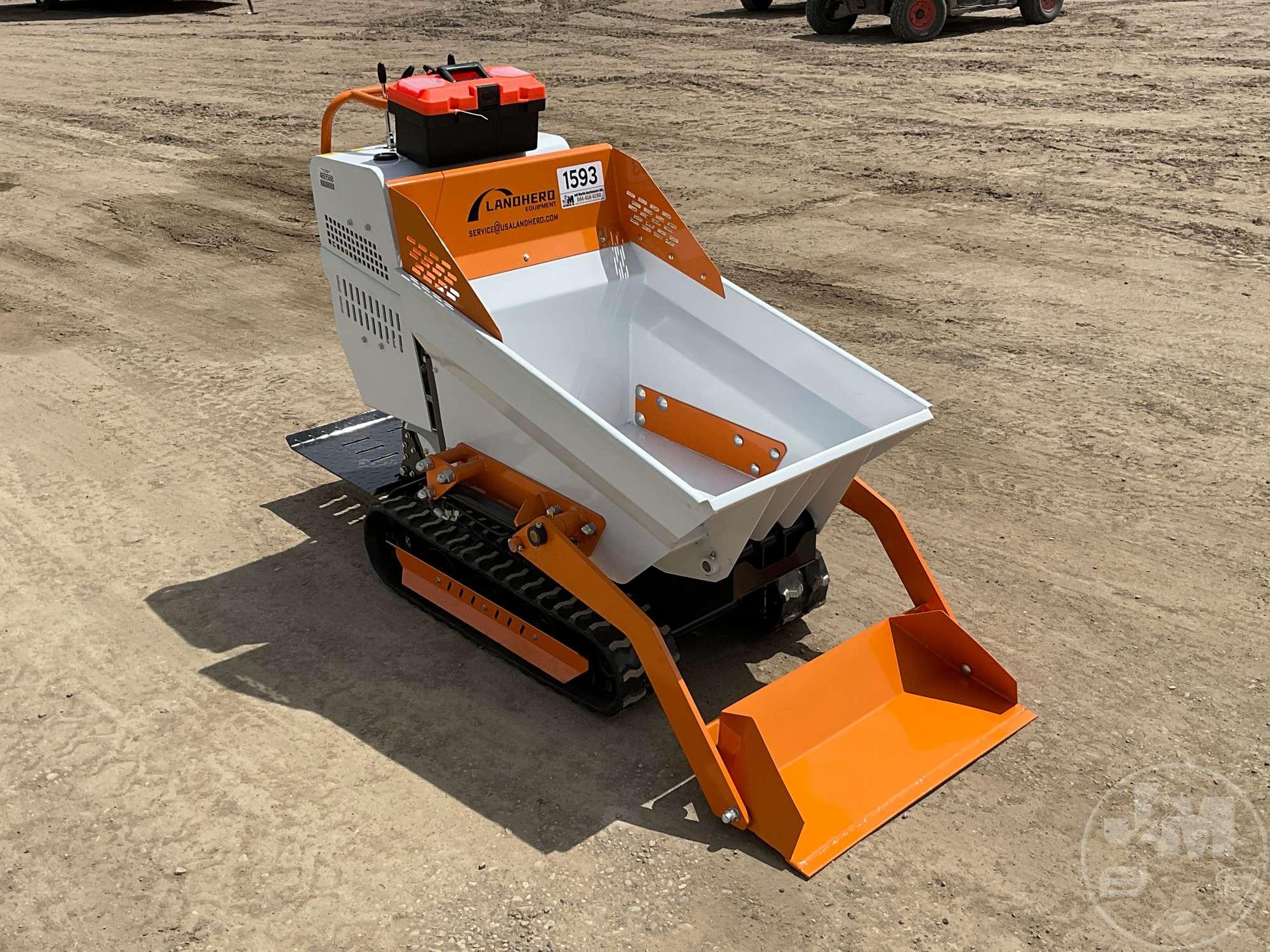 UNUSED, 2024 LANDHERO RIDE ON DUMPER