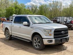 2015 FORD F-150 XLT CREW CAB 4X4 PICKUP VIN: 1FTEW1EF2FFC94479