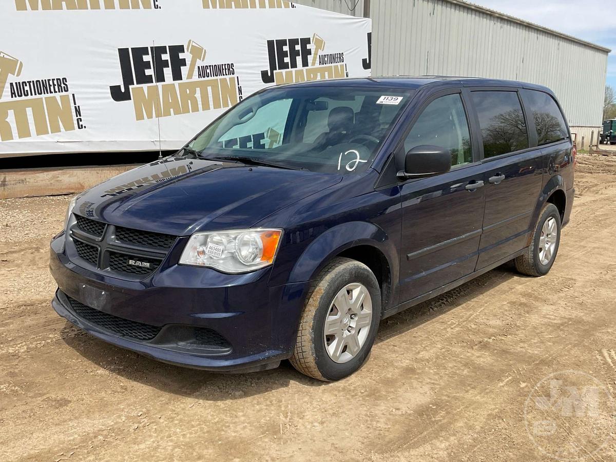 2012 DODGE CARAVAN VIN: 2C4JDGAG0CR317669 FWD