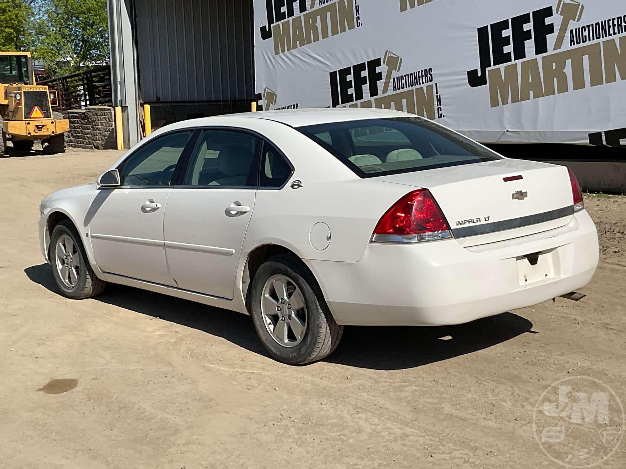 2008 CHEVROLET IMPALA VIN: 2G1WT55N189119320 FWD