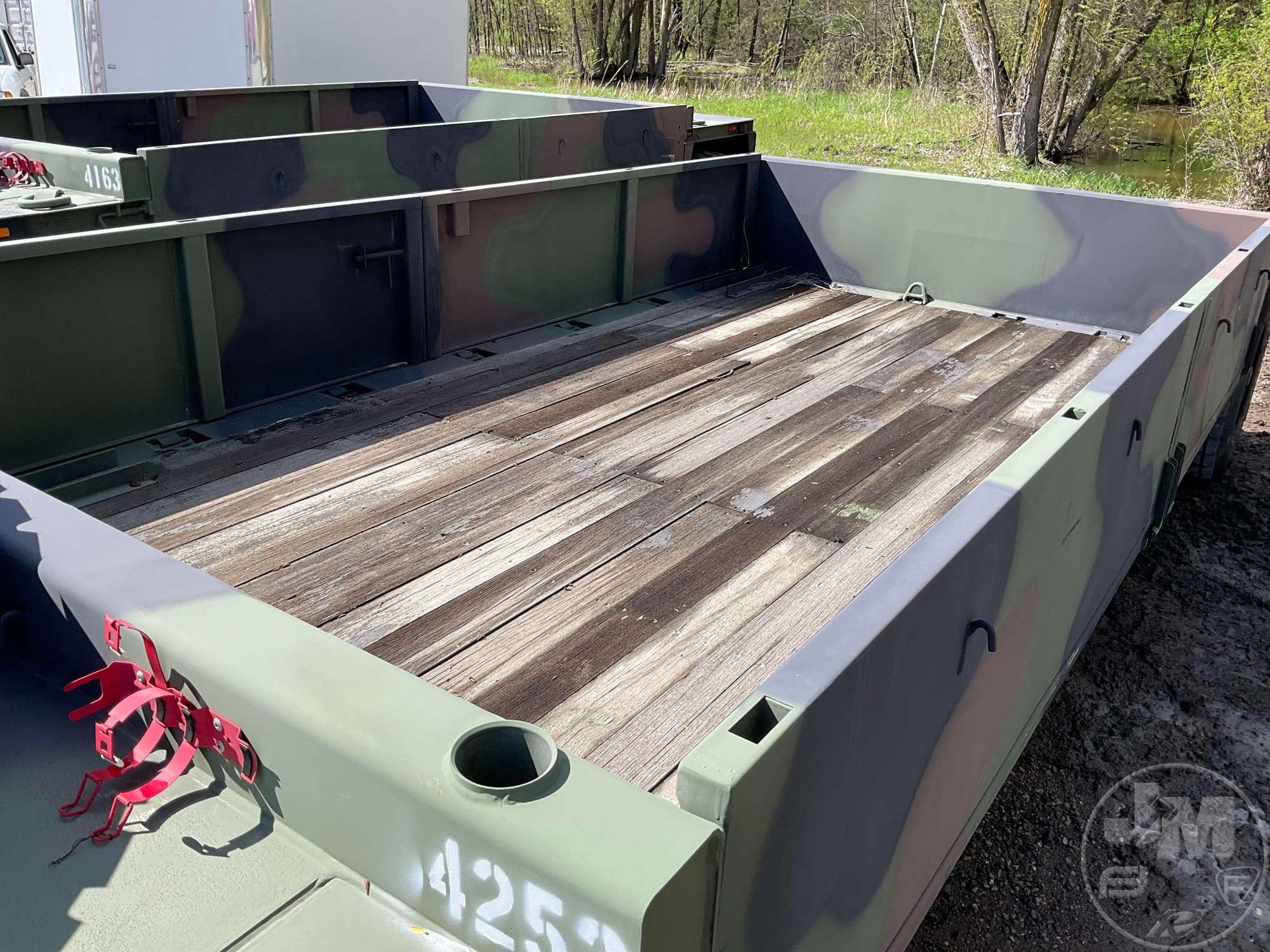 2010 DRS SUSTAINMENT SYSTEMS M989A1 VIN: NW2FGP 4252 T/A HEAVY EXPANDED MOBILITY AMMUNITION TRAILER
