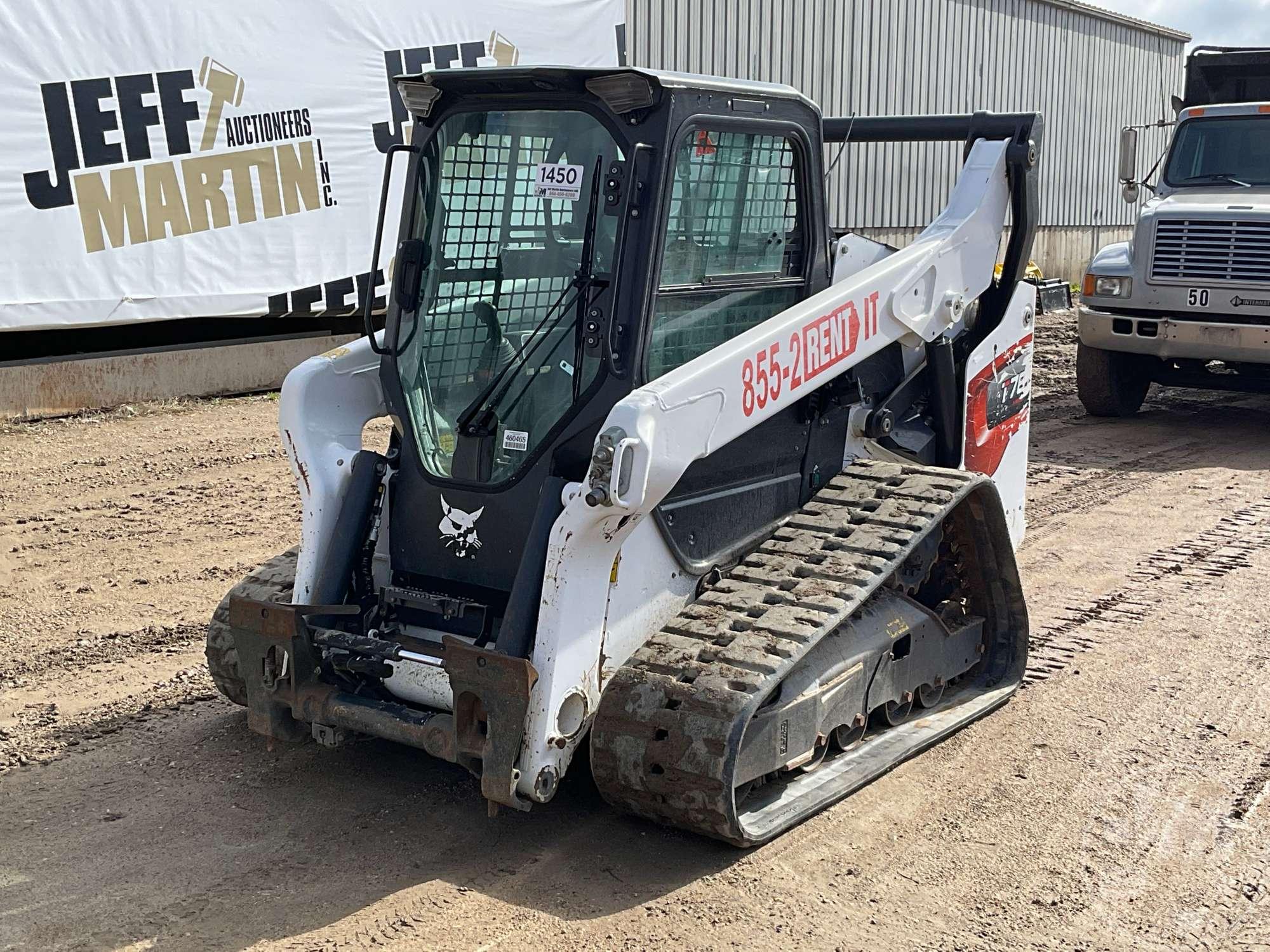 2021 BOBCAT MODEL T76 MULTI TERRAIN LOADER SN: B4CE14686