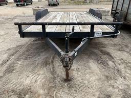 2000 CAR HAULER TRAILER 7'X16' VIN: 154DH162XYT006140