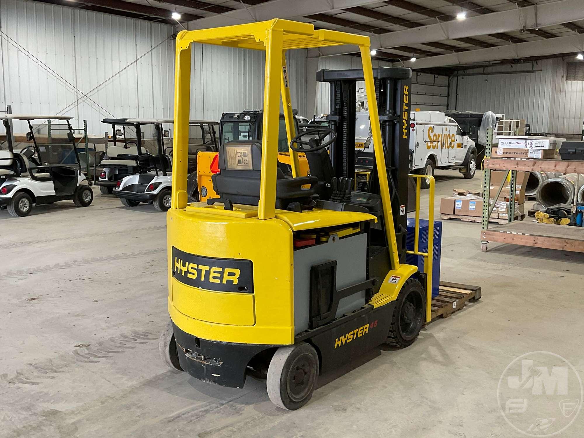 2005 HYSTER E45Z-33 SN: GN108N02211C ELECTRIC FORKLIFT