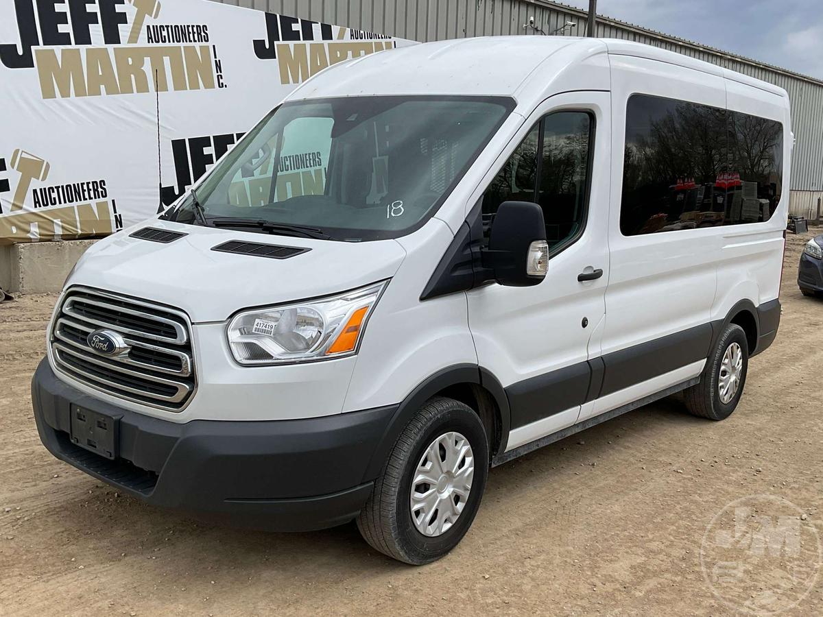 2018 FORD TRANSIT PASSENGER VAN VIN: 1FMZK1CM1JKA35556 FWD