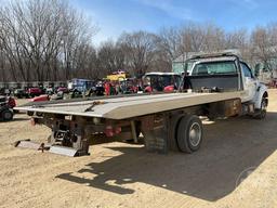 2004 FORD F-650 SINGLE AXLE ROLLBACK TRUCK VIN: 3FRNF65N34V684750