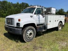 2002 CHEVROLET C6500 S/A MECHANICS TRUCK VIN: 1GBK7H1C62J509913