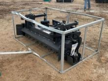 2024 UNUSED SKID STEER POWER RAKE SN: HL-00117 85