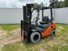 2018 TOYOTA 8FGU25 PNEUMATIC TIRE FORKLIFT SN: FGU2585474