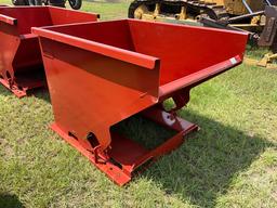 UNUSED KC STANDARD DUTY 2 CY CAPACITY DUMPING HOPPER B05D1103