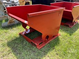 UNUSED KC STANDARD DUTY 2 CY CAPACITY DUMPING HOPPER B05D1103