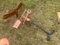EAGLE METAL WEATHERVANE, APPROX 4’...... H