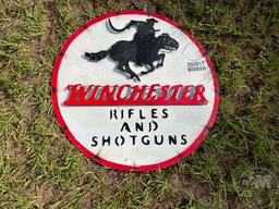 WINCHESTER TIN SIGN