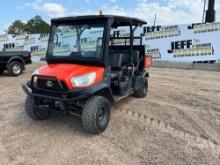 2017 KUBOTA RTV-X1140W-H SN: 21317