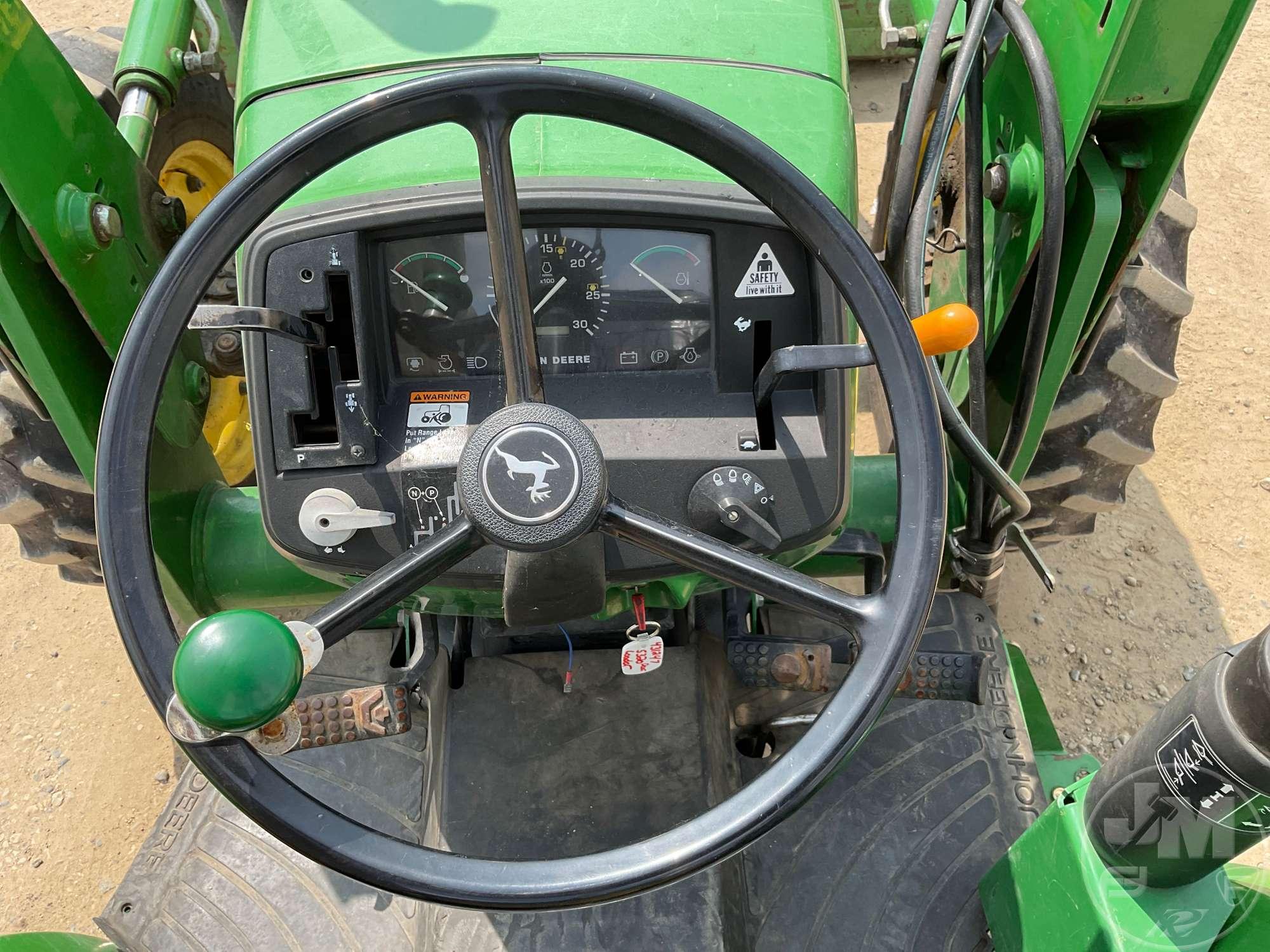 2003 JOHN DEERE 5320 TRACTOR W/LOADER SN: LV5320P336234
