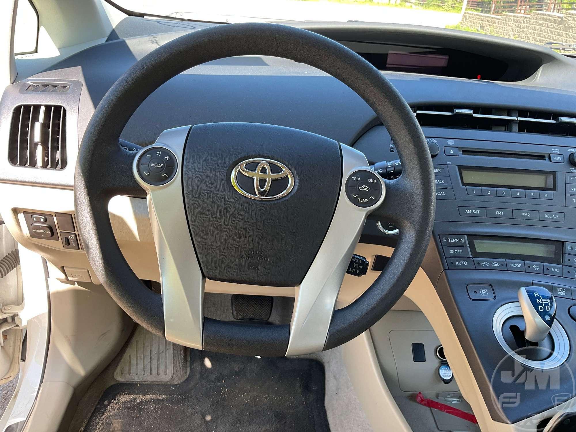 2010 TOYOTA PRIUS VIN: JTDKN3DU8A0122177 FWD