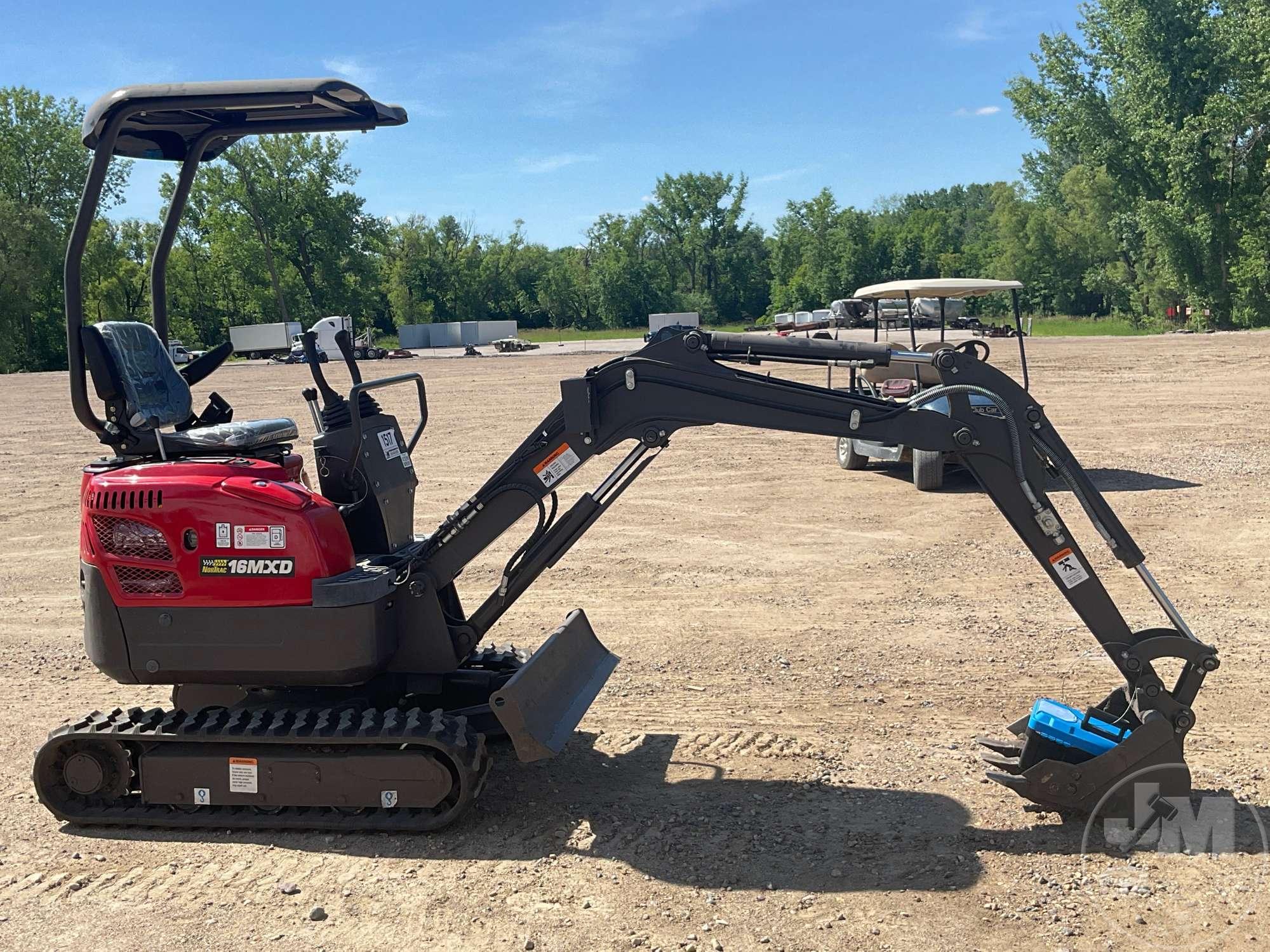 2022 NORTRAC XN16 MINI EXCAVATOR SN: 2204165969