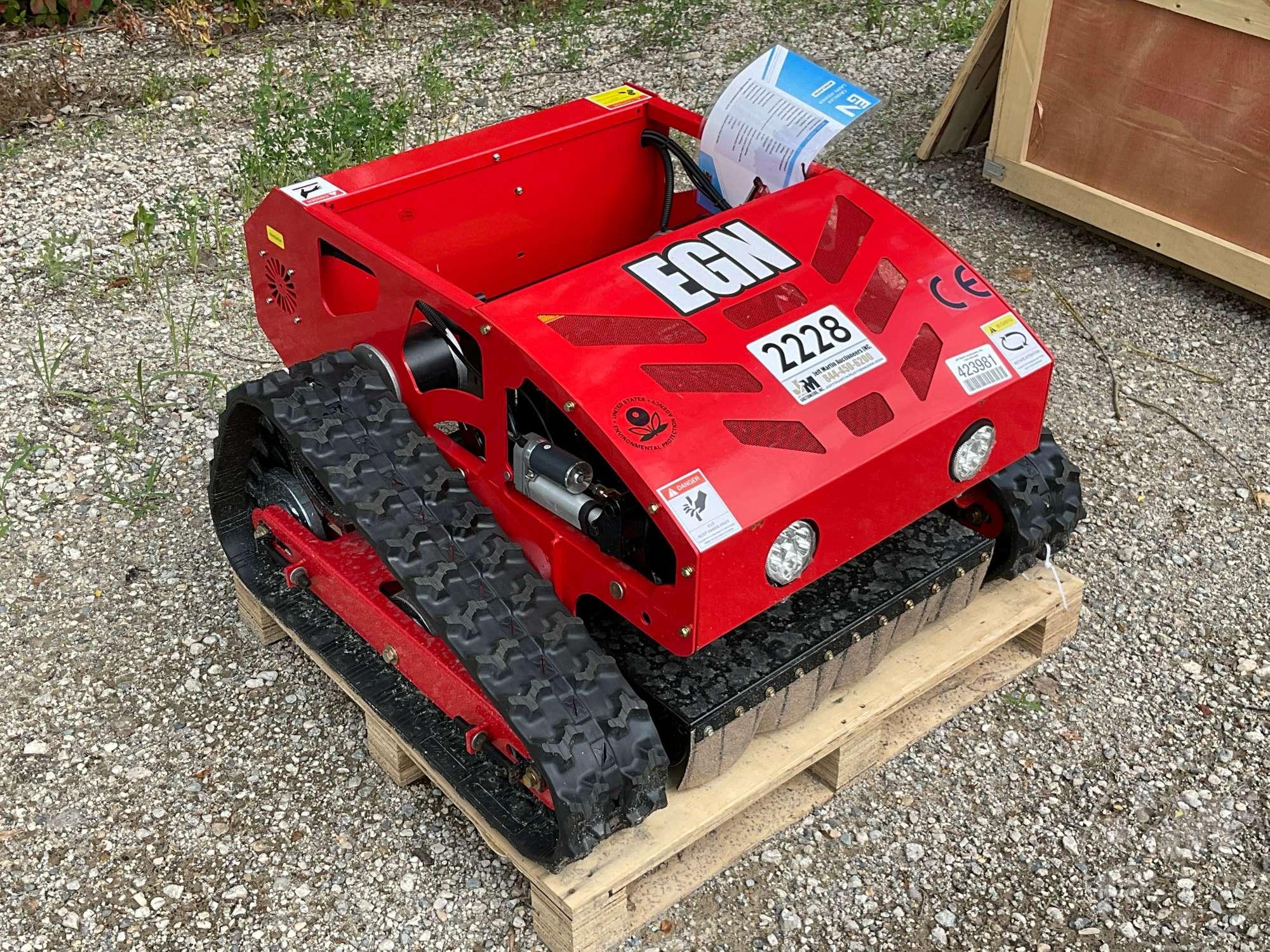 2024 EGN EG750 REMOTE CONTROL MOWER SN: EG750240671