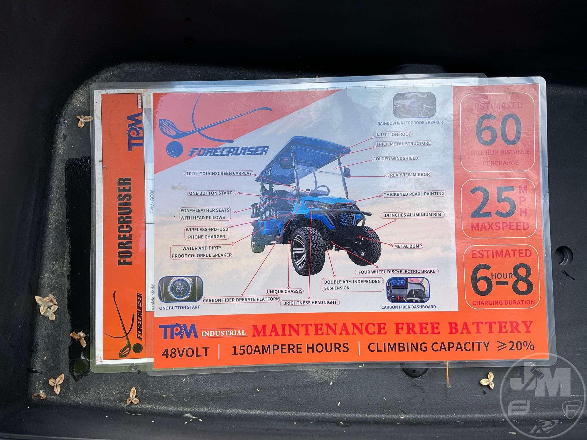 UNUSED, 2024 FORECRUISER TPM-GC06 GC06240401