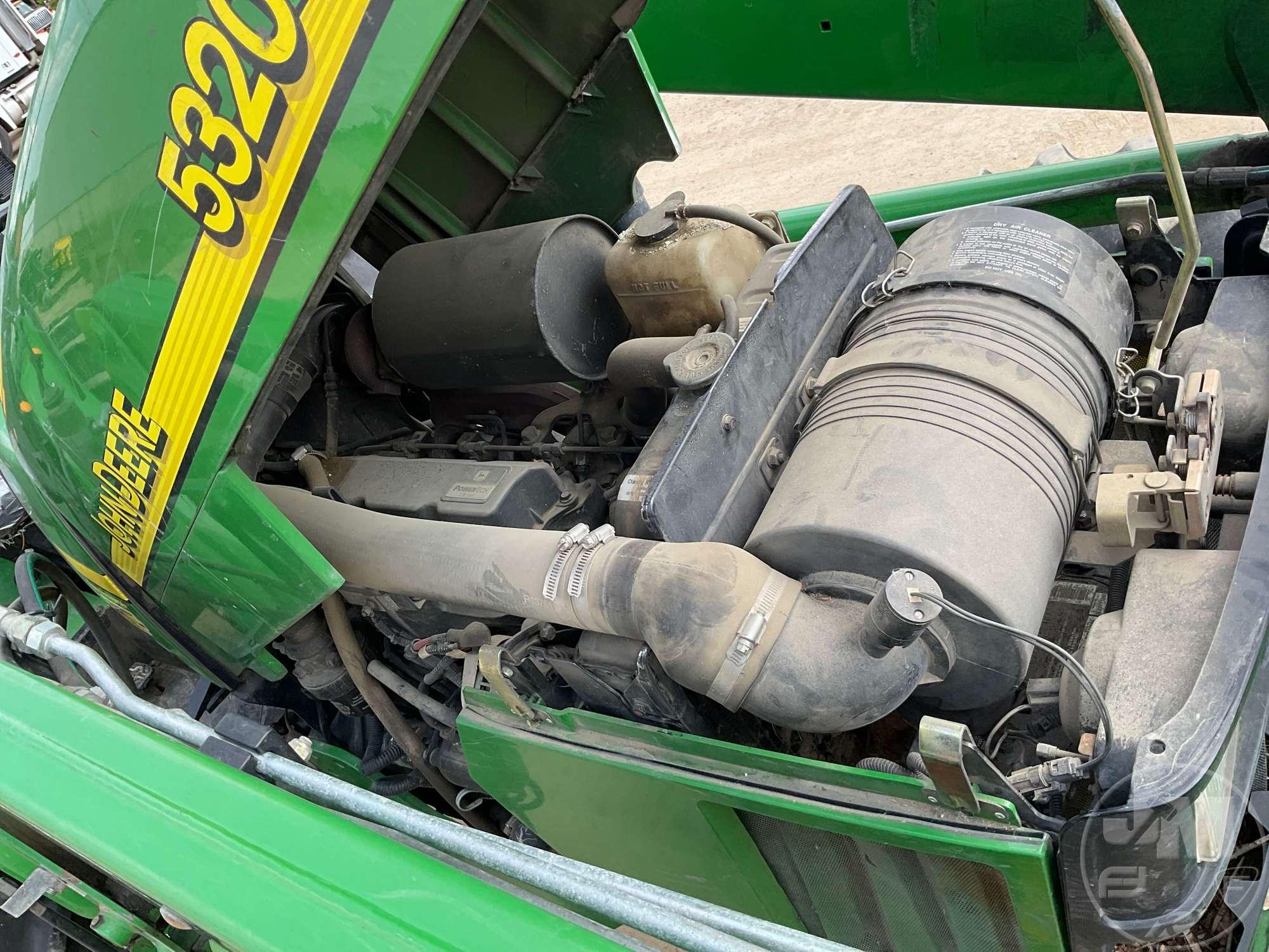 2003 JOHN DEERE 5320 TRACTOR W/LOADER SN: LV5320P336234