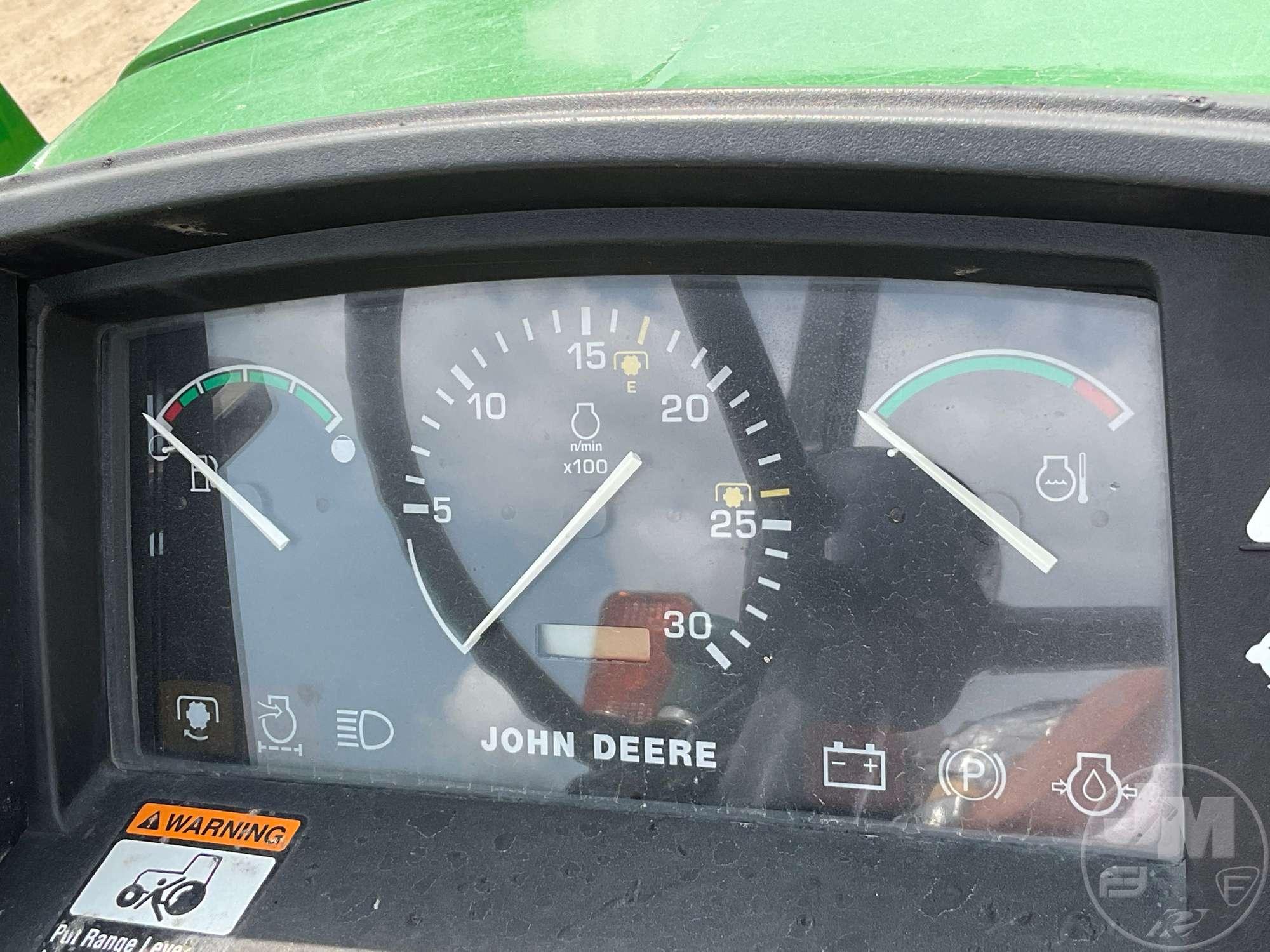 2003 JOHN DEERE 5320 TRACTOR W/LOADER SN: LV5320P336234