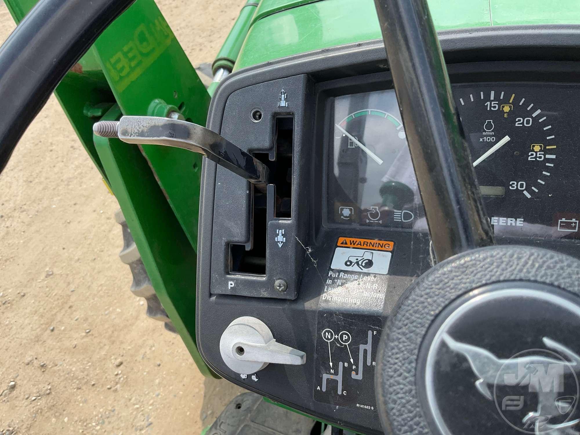2003 JOHN DEERE 5320 TRACTOR W/LOADER SN: LV5320P336234