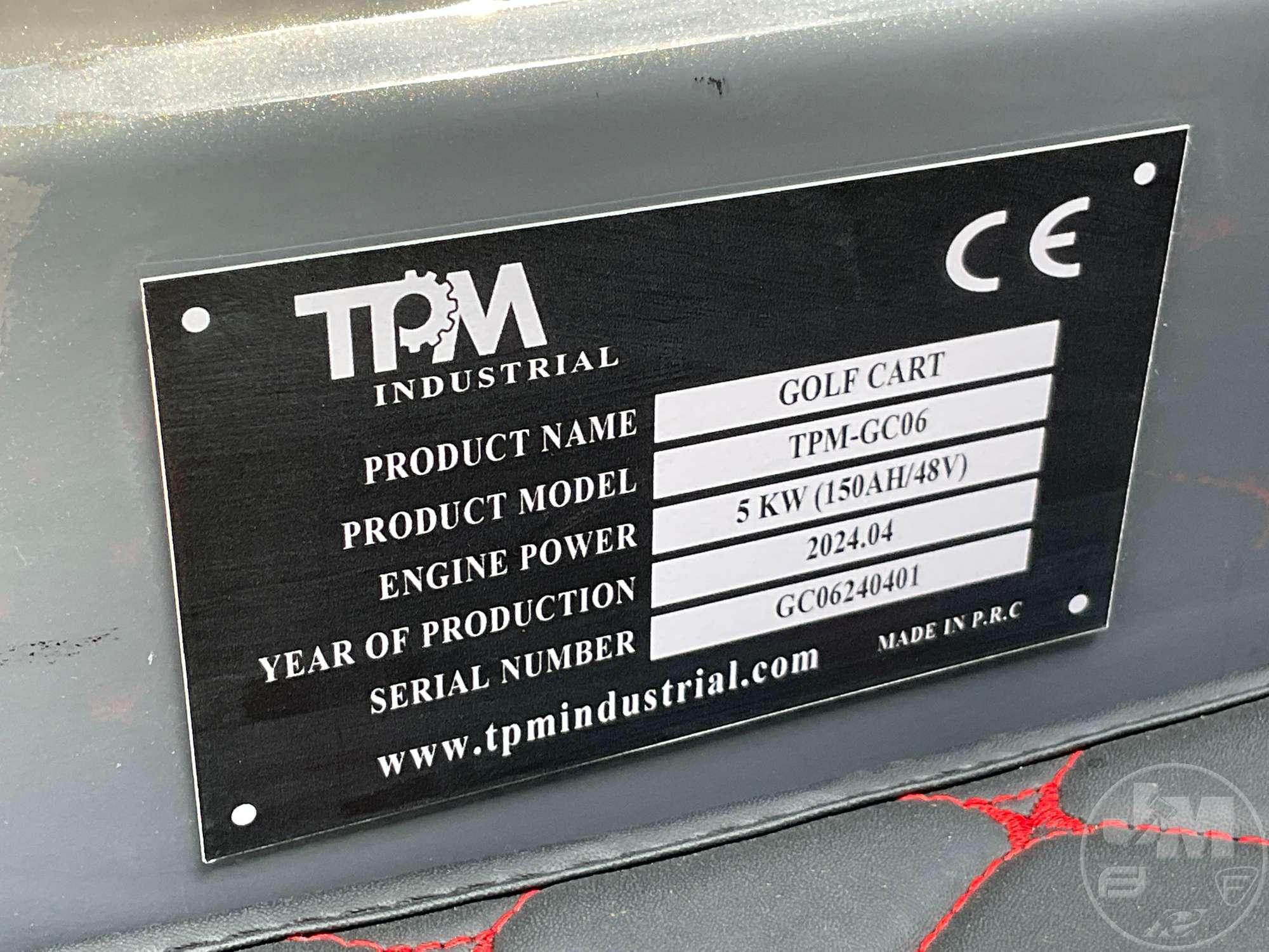 UNUSED, 2024 FORECRUISER TPM-GC06 GC06240401