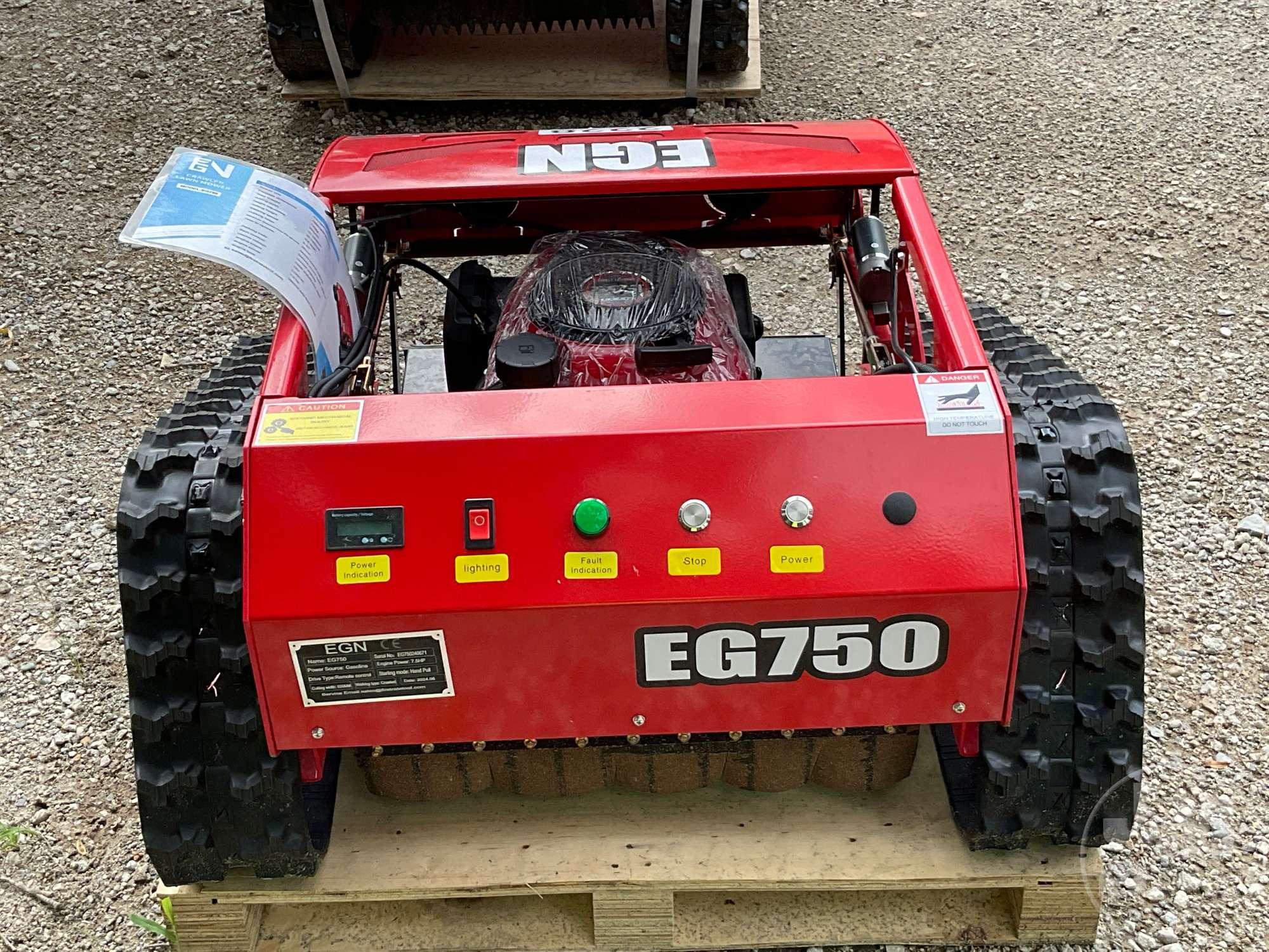 2024 EGN EG750 REMOTE CONTROL MOWER SN: EG750240671