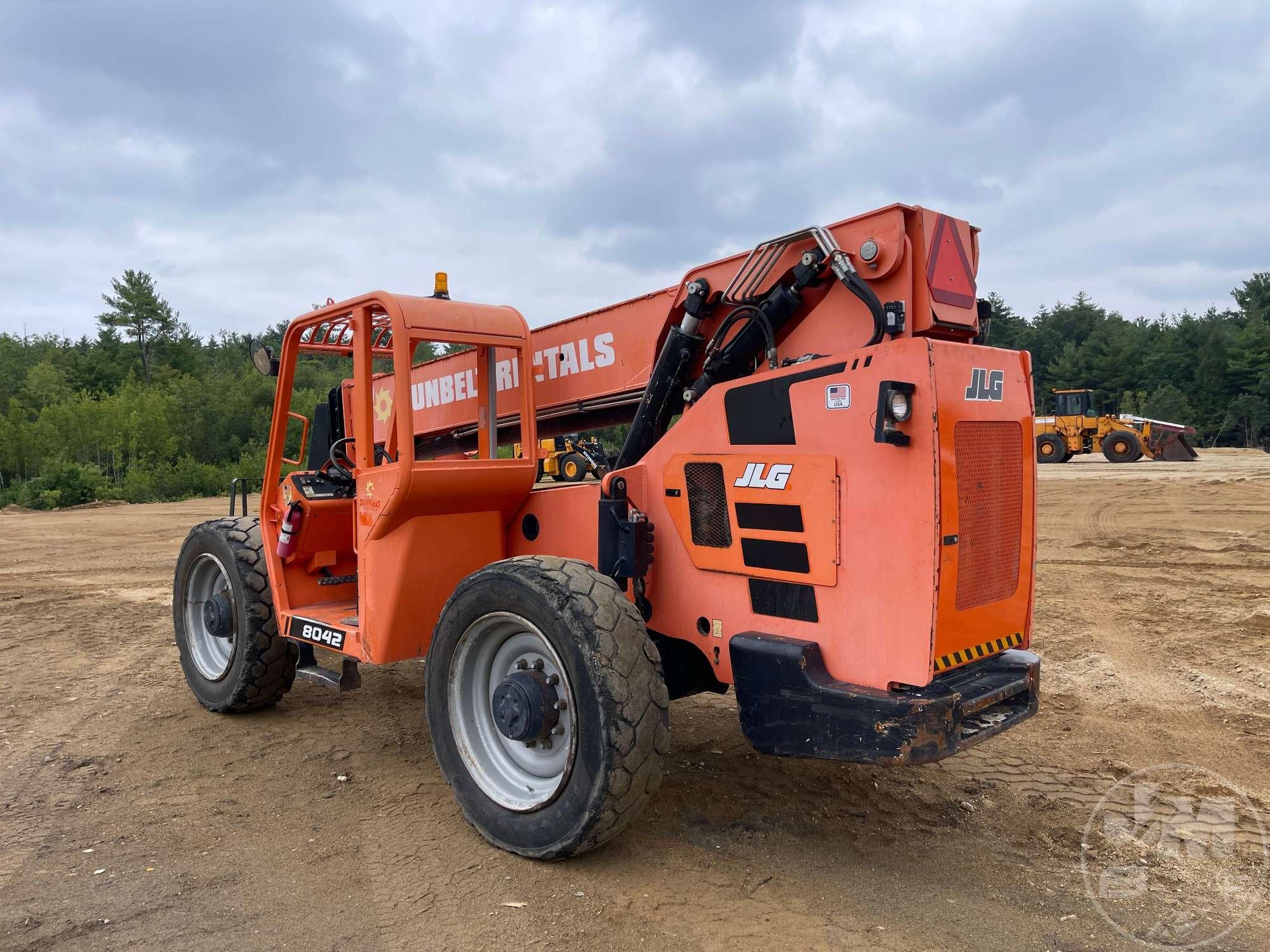 2016 JLG 8042 TELESCOPIC FORKLIFT SN: 0160075017