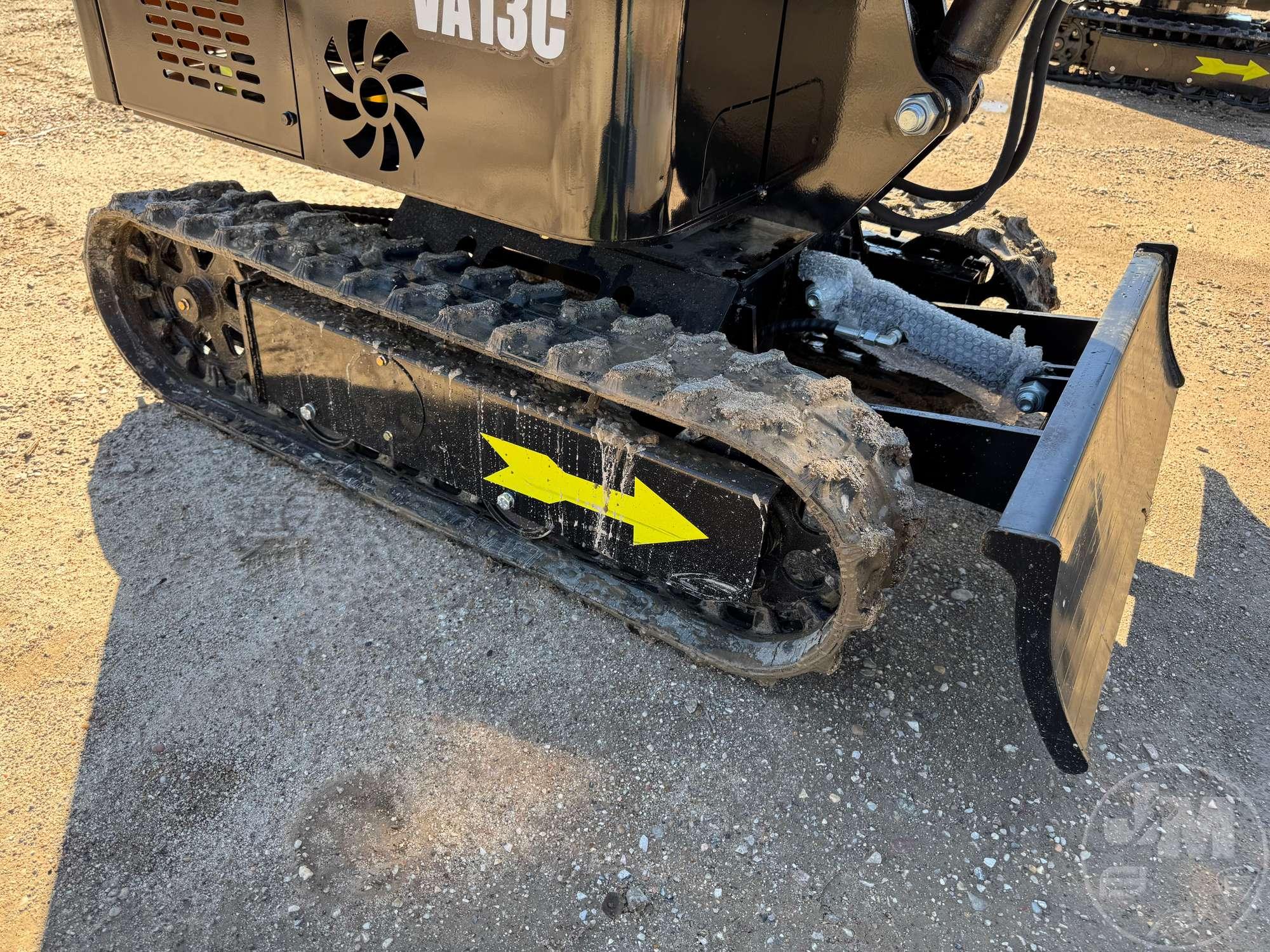 UNUSED 2024 MIVA VA13C MINI EXCAVATOR SN: VA13C2409136