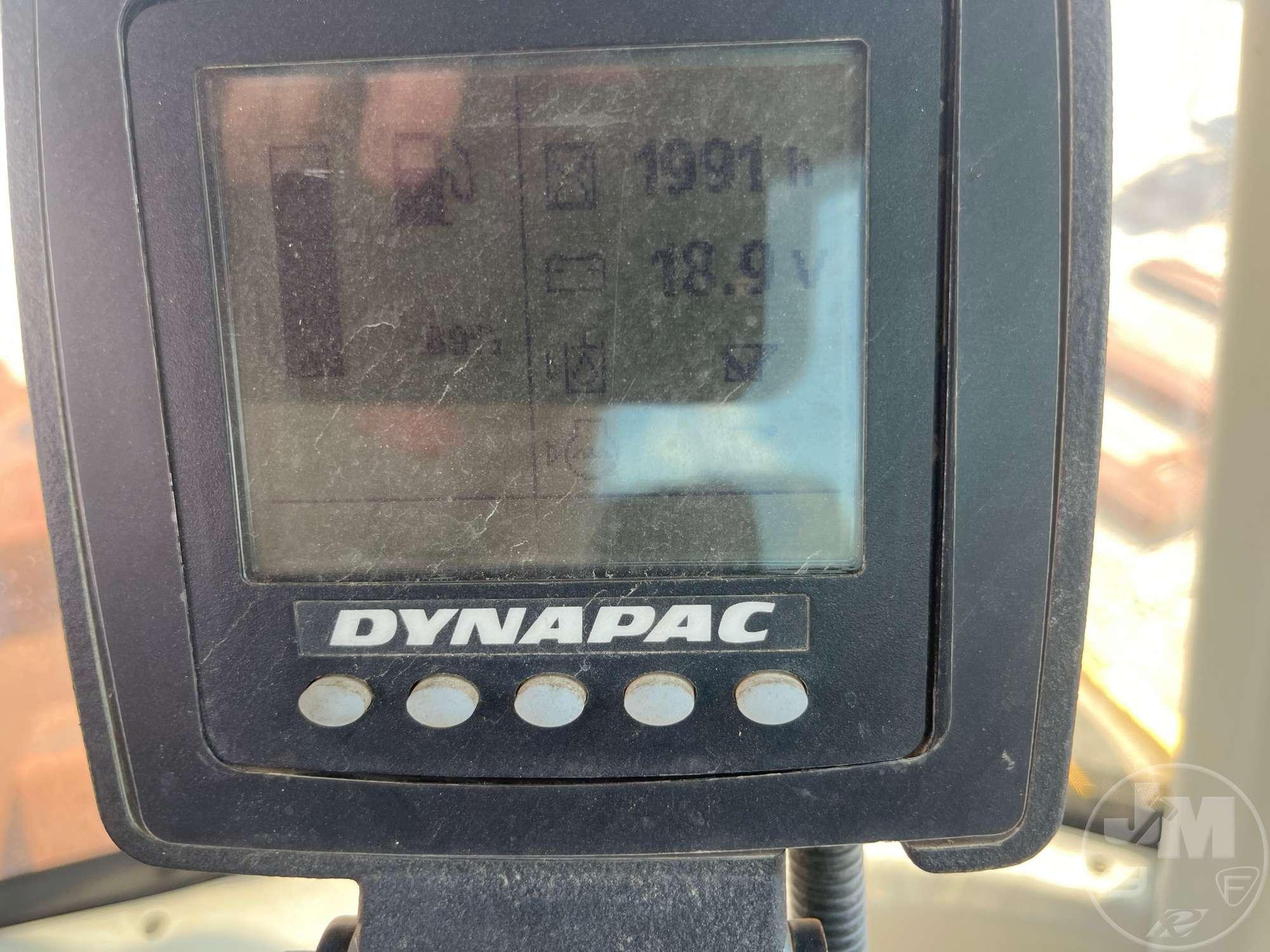 2015 DYNAPAC CA2500PD SINGLE DRUM VIBRATORY ROLLER SN: 10000138PFA016195