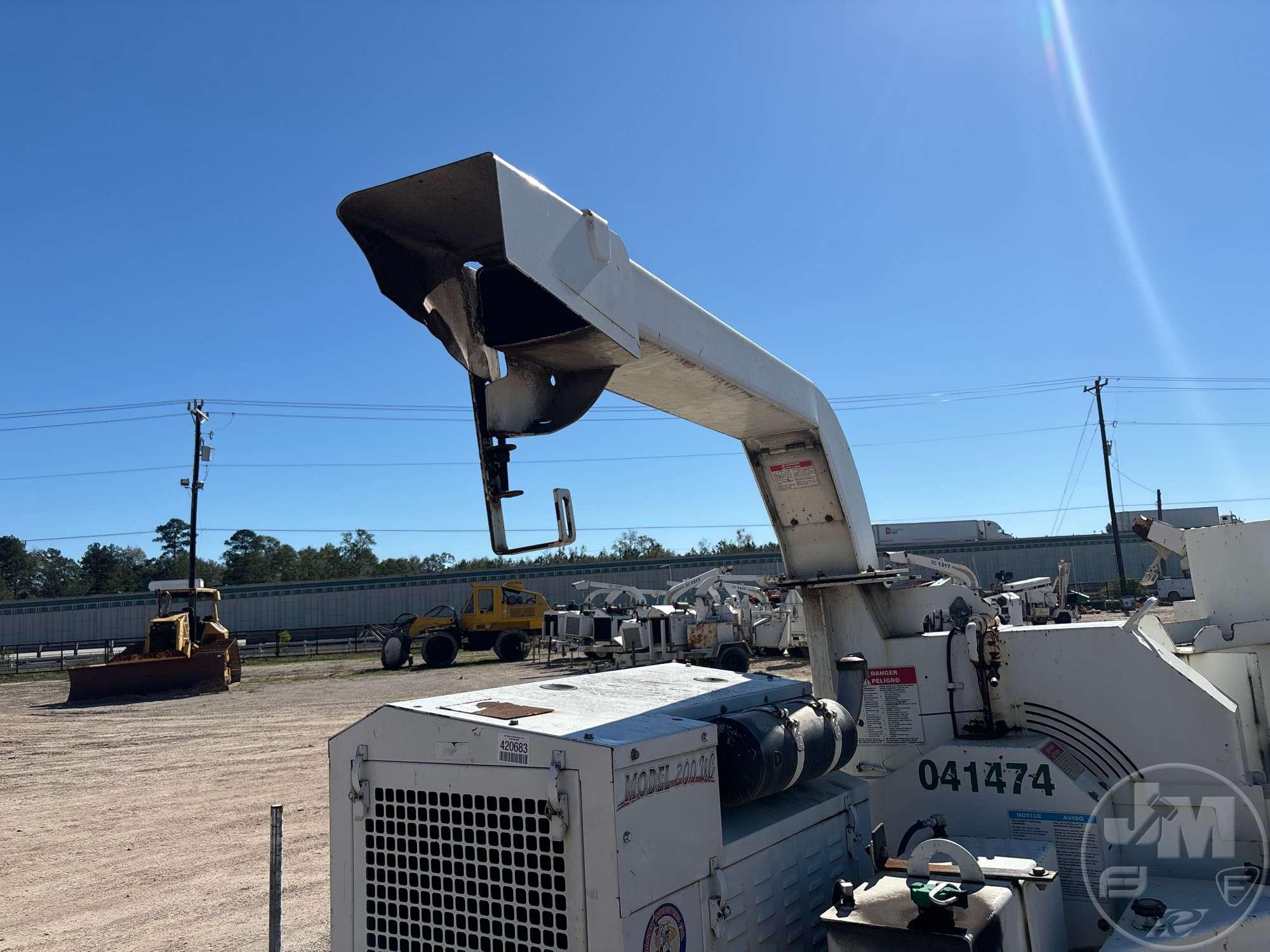 2005 BANDIT 200UC PORTABLE SN: 4FMUS1616FR025688 CHIPPER