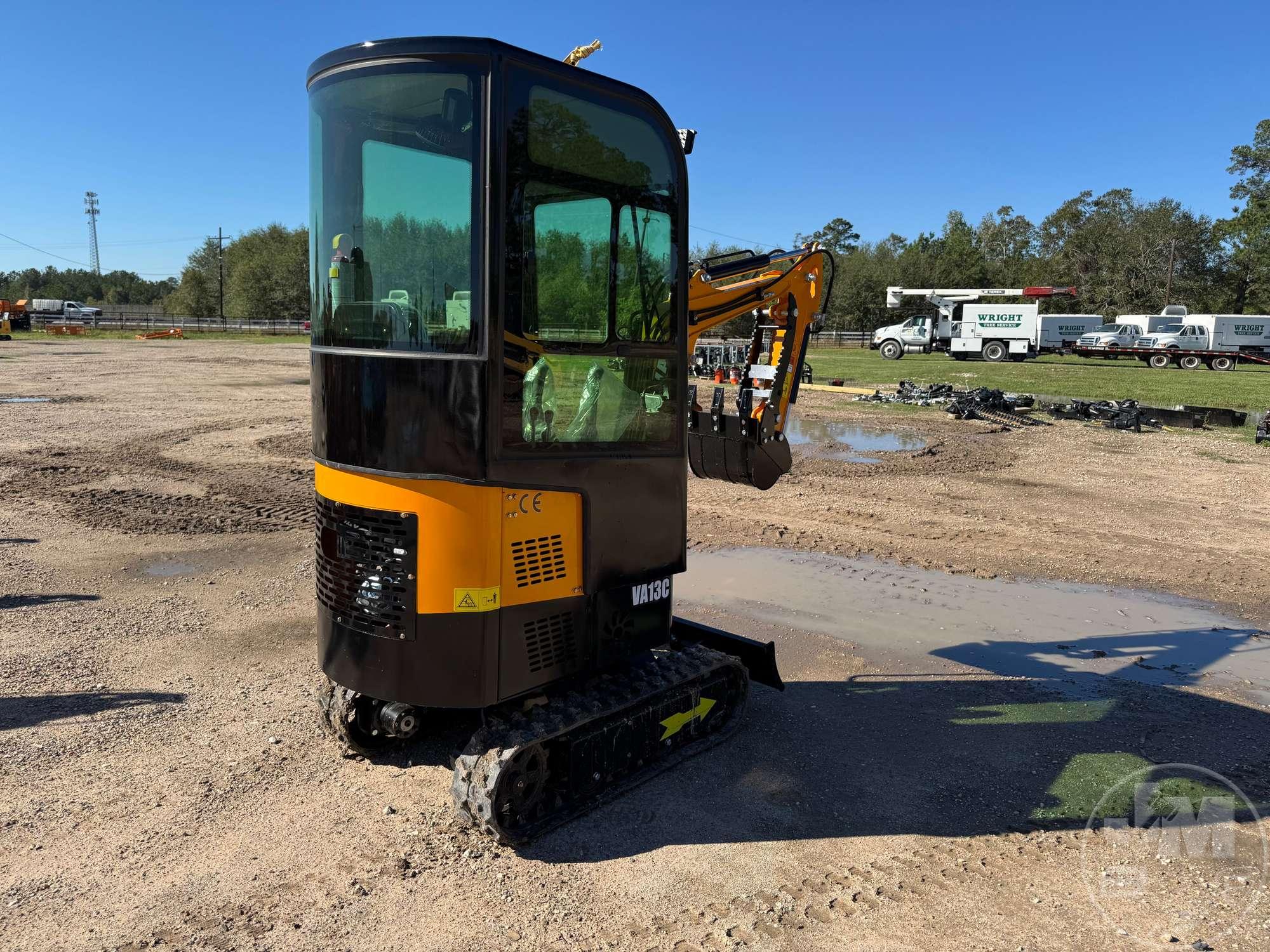 UNUSED 2024 MIVA VA13C MINI EXCAVATOR SN: VA13C2409136
