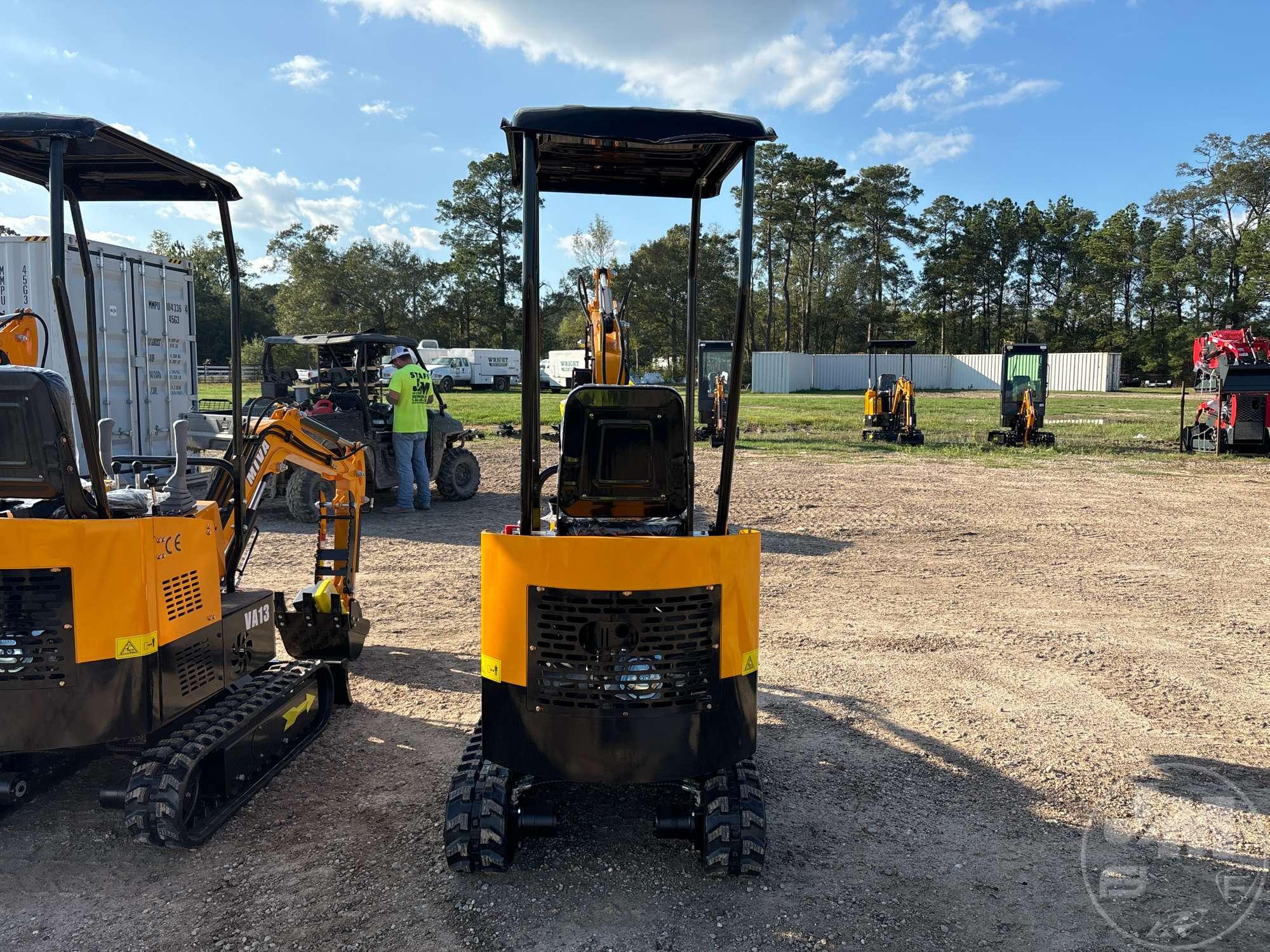 UNUSED 2024 MIVA VA13 MINI EXCAVATOR SN: VA132409288