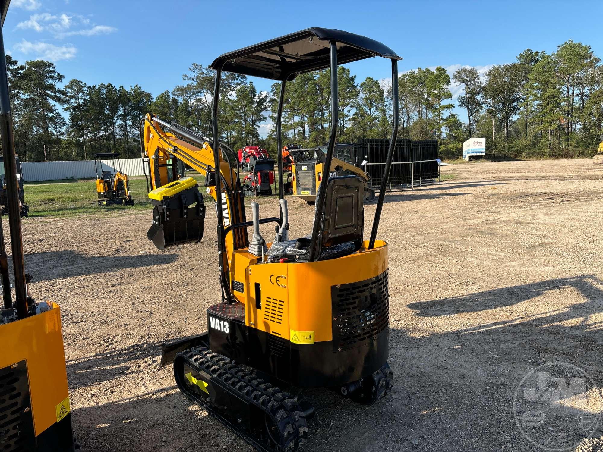 UNUSED 2024 MIVA VA13 MINI EXCAVATOR SN: VA132409288