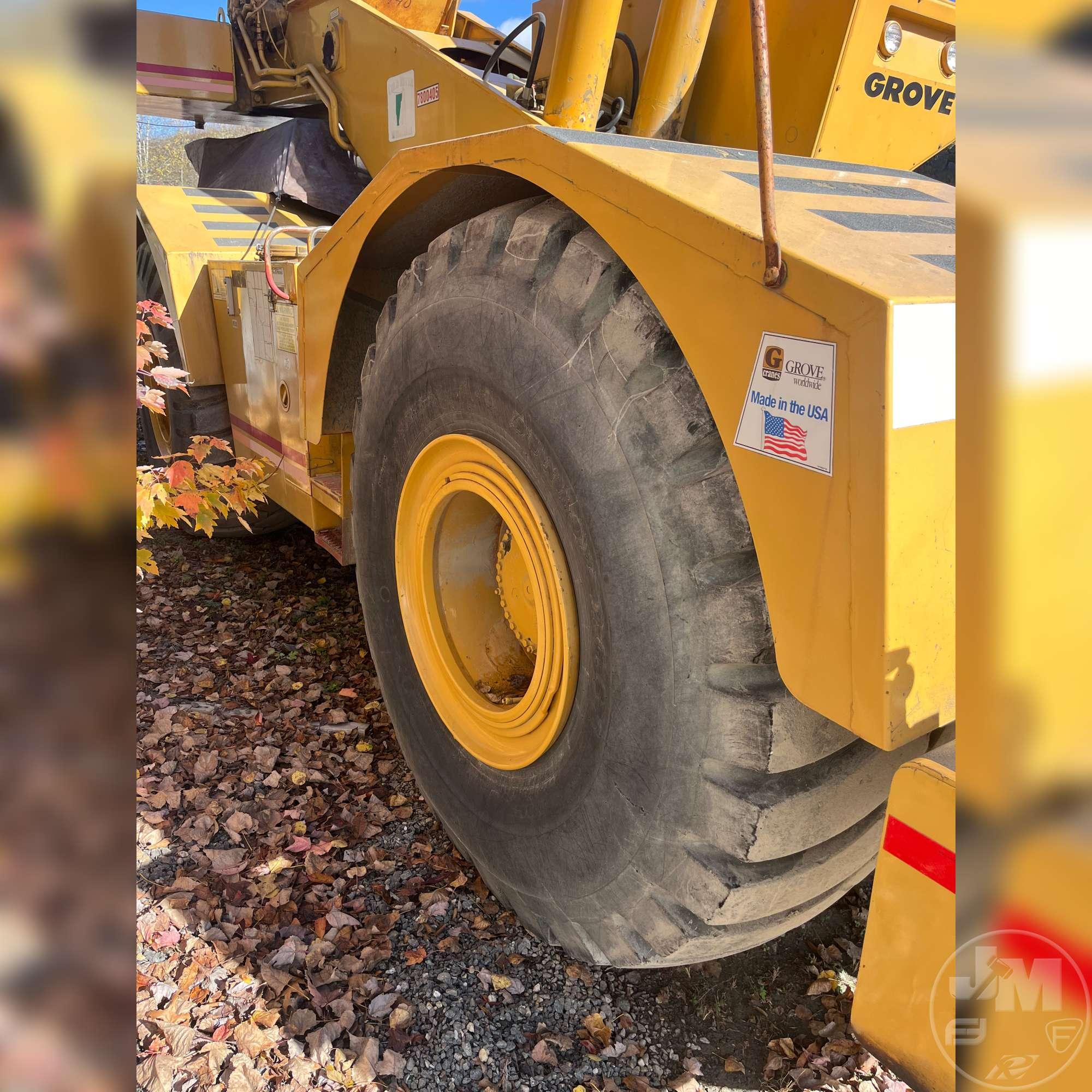 1984 GROVE RT735 ROUGH TERRAIN CRANE SN: 67533