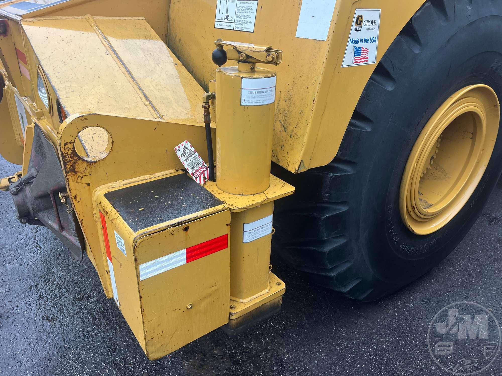 1984 GROVE RT735 ROUGH TERRAIN CRANE SN: 67533