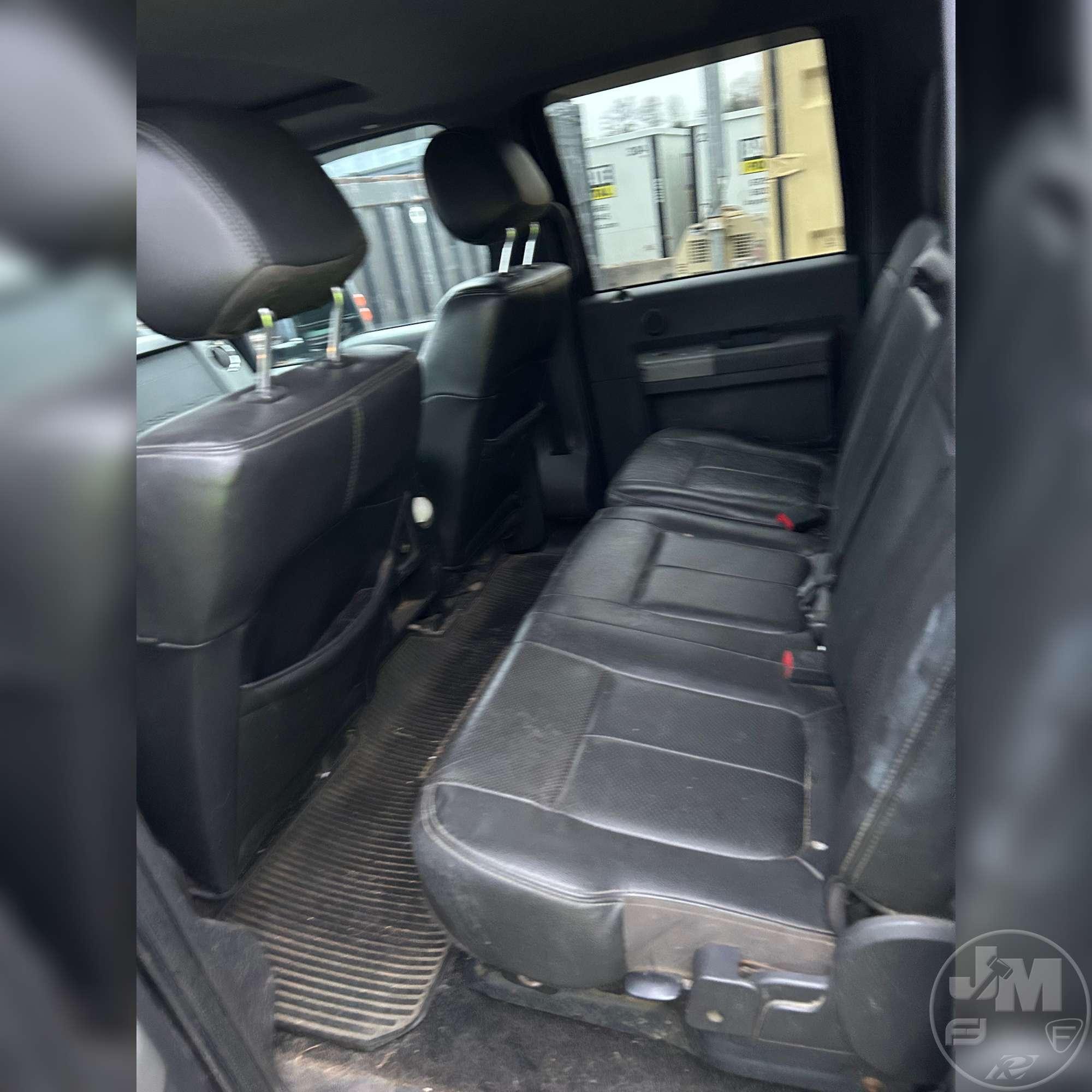 2012 FORD F350 CREW CAB 4X4 PICKUP VIN: 1FT8W3B67CEC59984