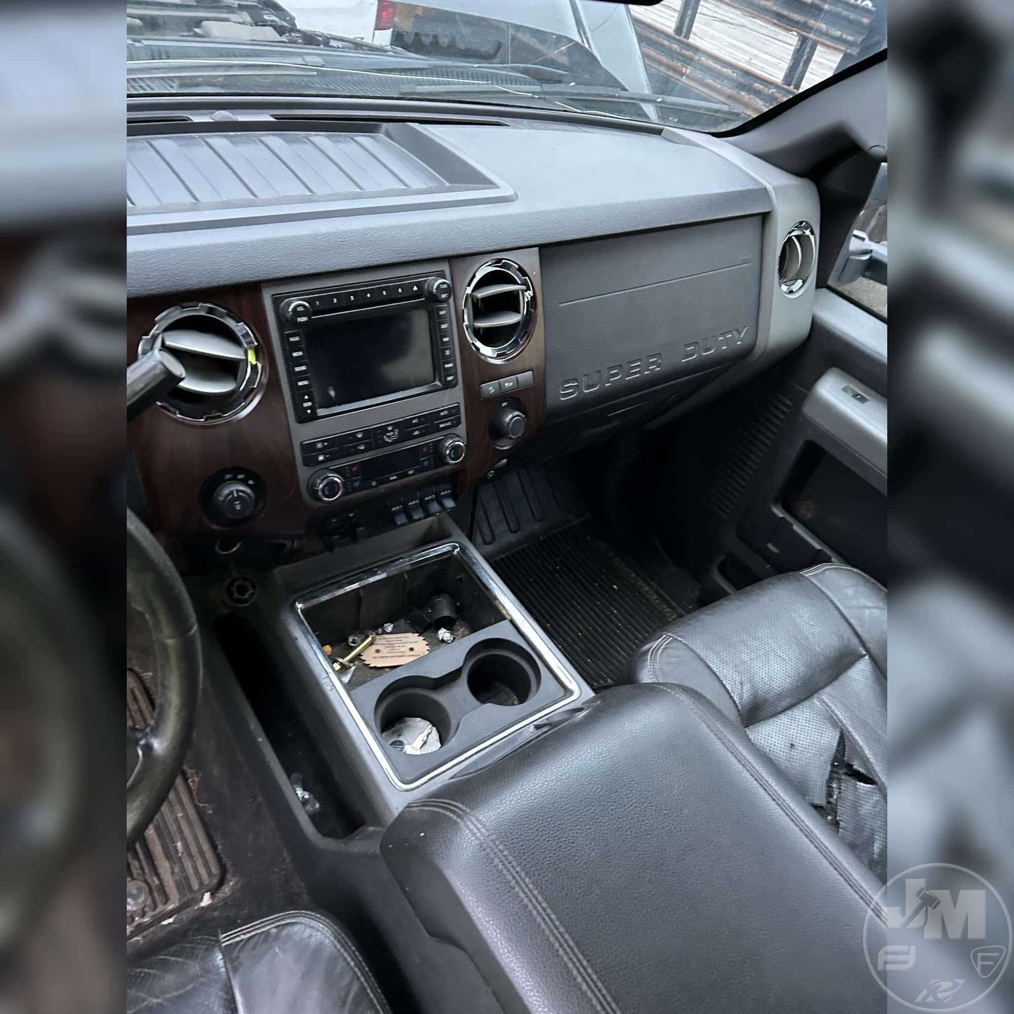 2012 FORD F350 CREW CAB 4X4 PICKUP VIN: 1FT8W3B67CEC59984