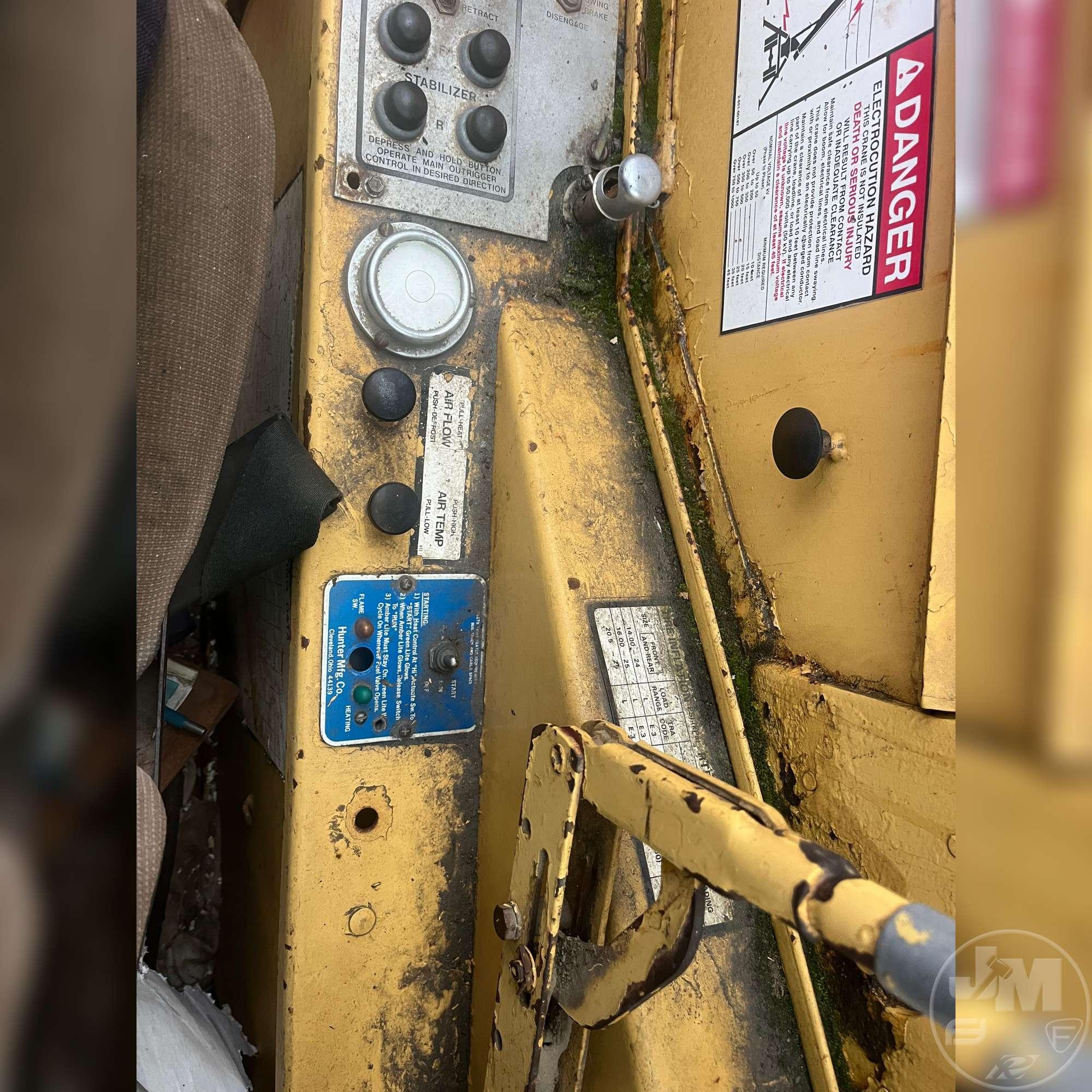 1981 GROVE RT522 ROUGH TERRAIN CRANE SN: 47493