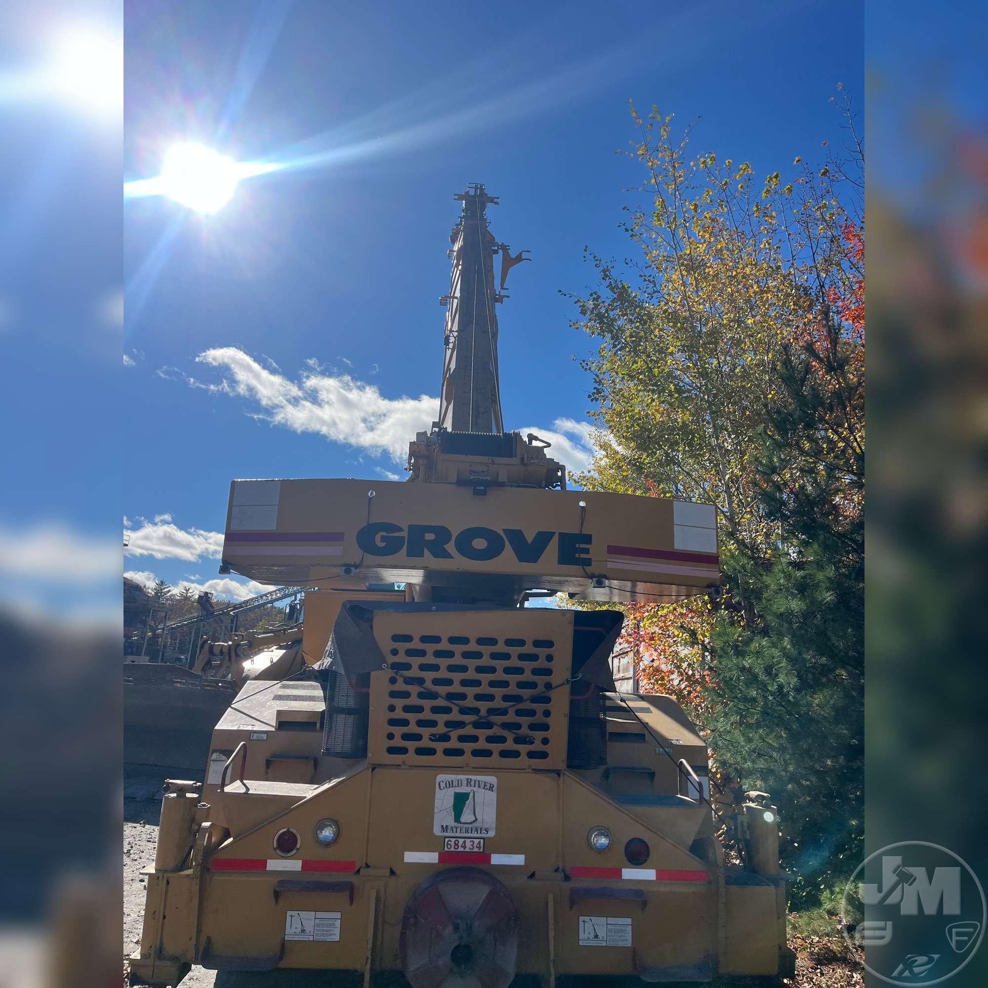 1984 GROVE RT735 ROUGH TERRAIN CRANE SN: 67533