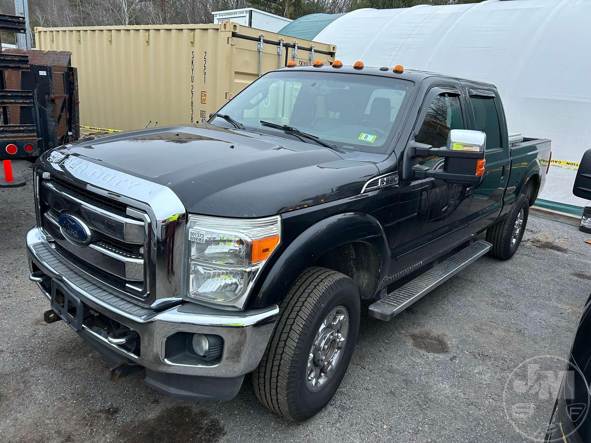 2012 FORD F350 CREW CAB 4X4 PICKUP VIN: 1FT8W3B67CEC59984